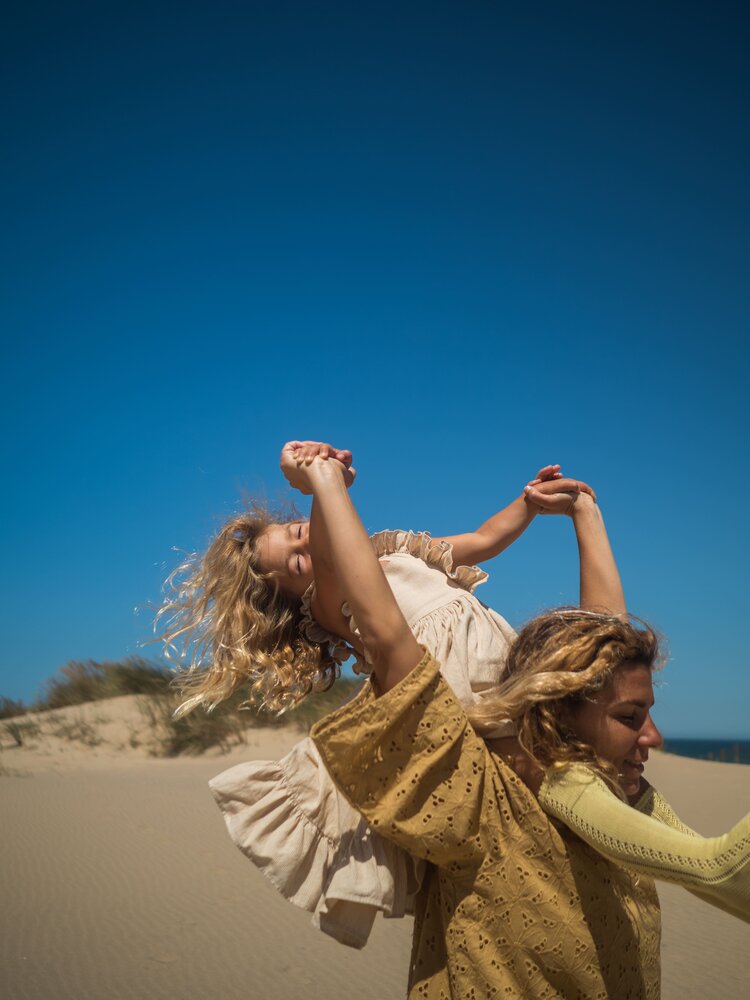 Marmar Copenhagen Dress Danita Frill - Dijon Stripe