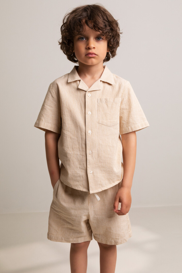 Marmar Copenhagen Shirt - Tage - Dijon Stripe