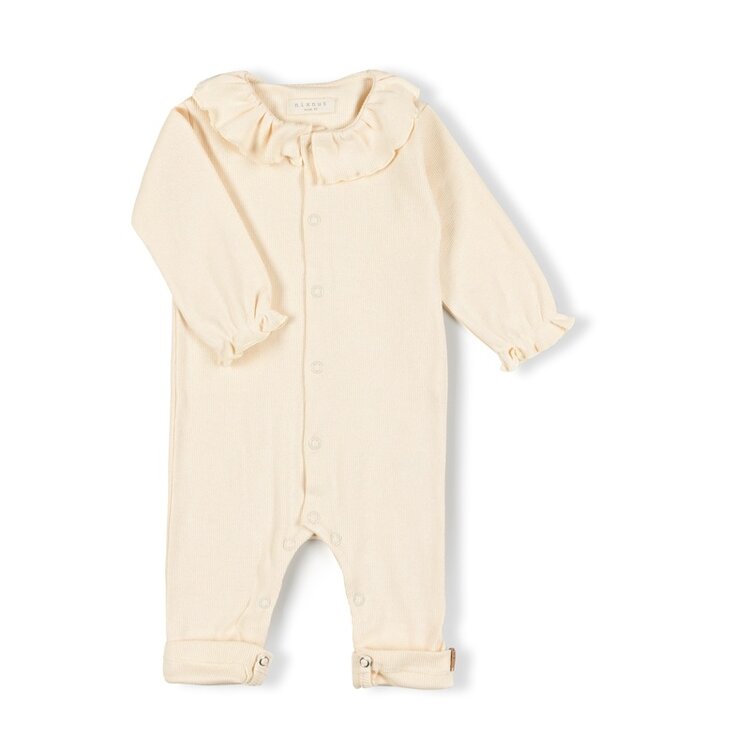 Nixnut Tuc Onesie - Cream