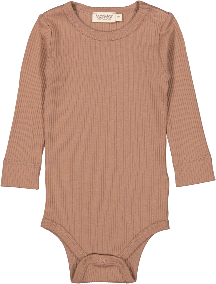 Marmar Copenhagen Plain Body LS - Powder Taupe