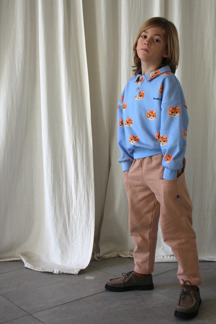 We Are Kids Sweat Polo Little Cats