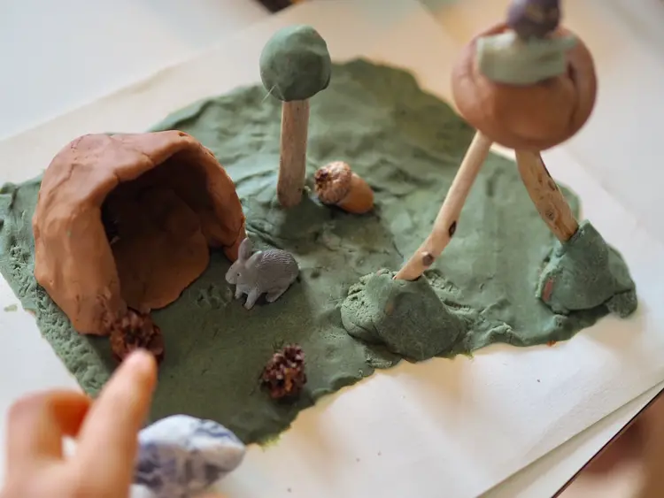 The Wild Hearts Organische speelklei - Earth Set