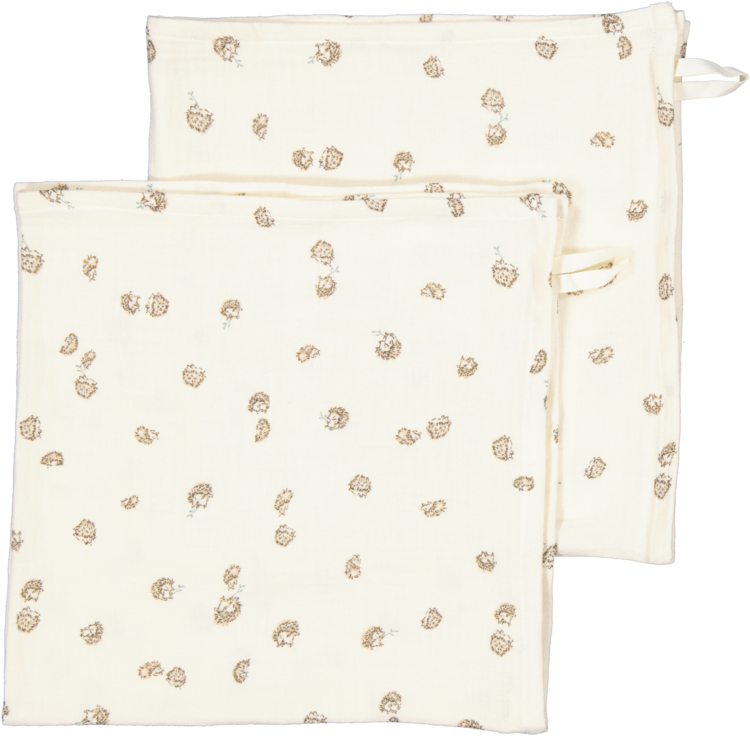 Marmar Copenhagen Ada 2 pack muslin cloths - Forest Friends