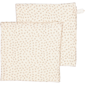 Marmar Copenhagen Ada 2 pack muslin cloths - Petite Fleurs