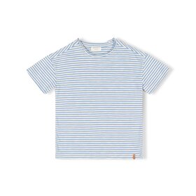 Nixnut Com T-shirt - Sky Stripe