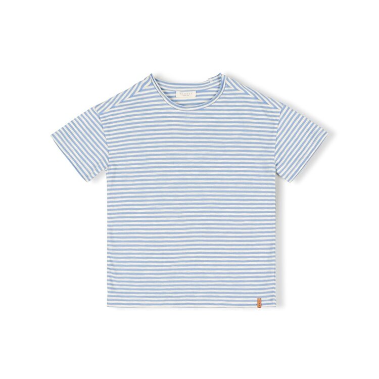 Nixnut Com T-shirt - Sky Stripe