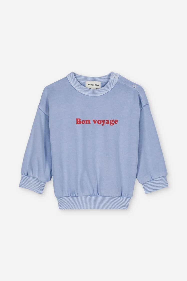We Are Kids Sweat Tony - Blue Sky Bon Voyage