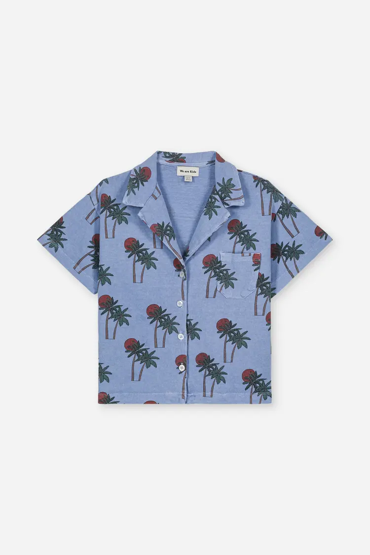 We Are Kids Chemise Marc - Allover Coconut Tree