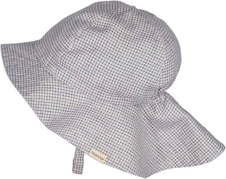 Marmar Copenhagen Alba Baby Summer hat - Mini Check