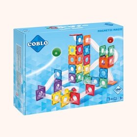 Coblo Knikkerbaan - 100 onderdelen