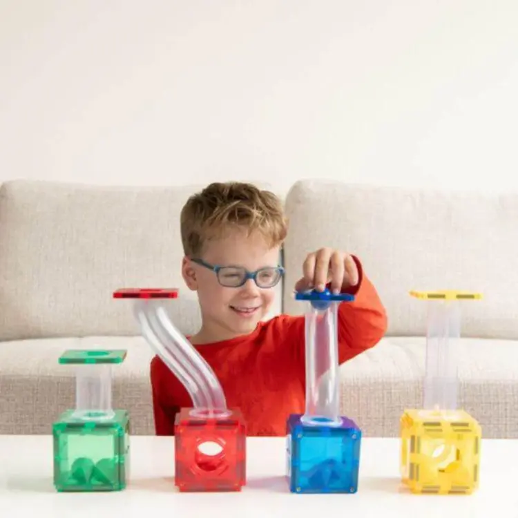 Coblo Knikkerbaan - 100 onderdelen