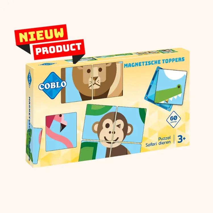 Coblo Toppers - Dieren - 60 stuks