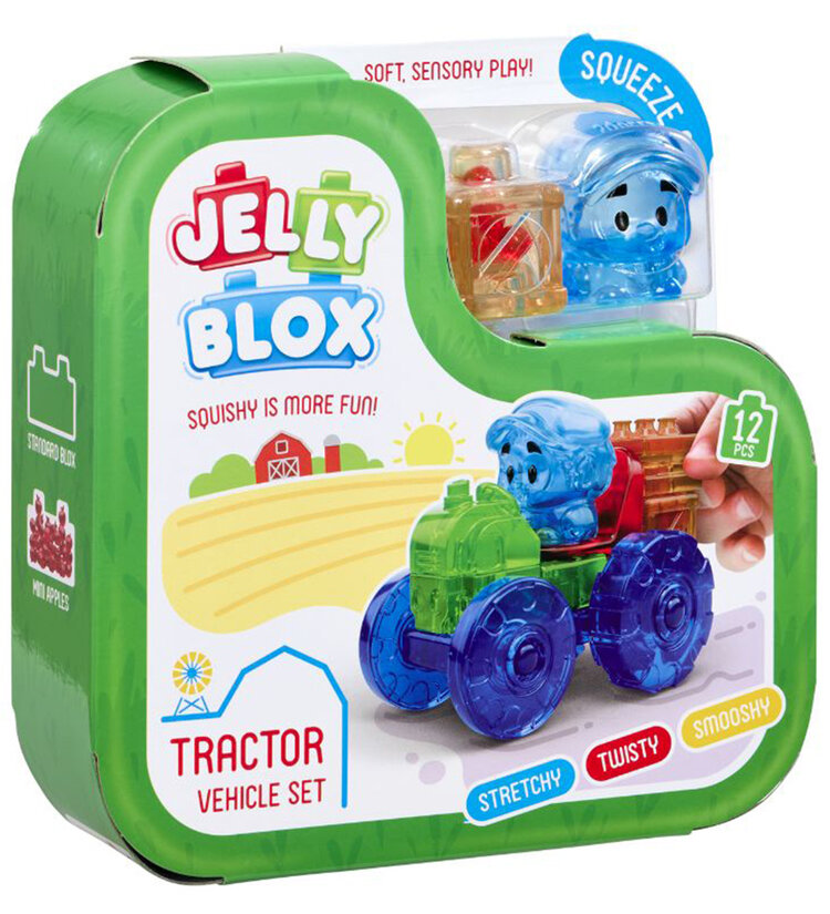 Jelly blox Jelly Blox - Tractor Vehicle set