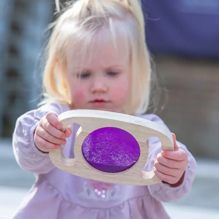 Tickit Easy Hold Purple Glitter panel