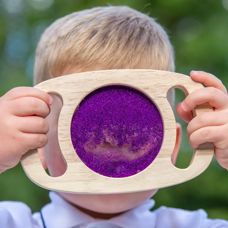 Tickit Easy Hold Purple Glitter panel