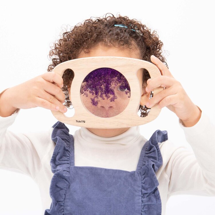 Tickit Easy Hold Purple Glitter panel