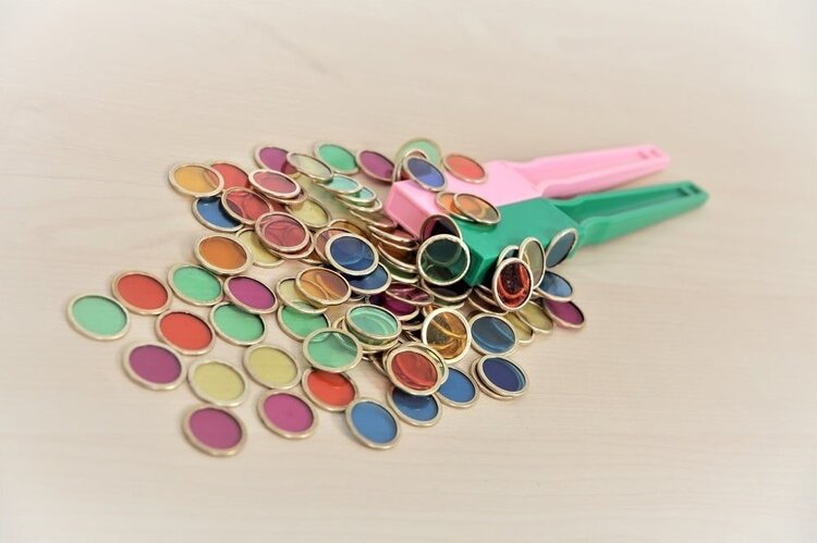 Shaw 2 Magnetische staven en 100 chips