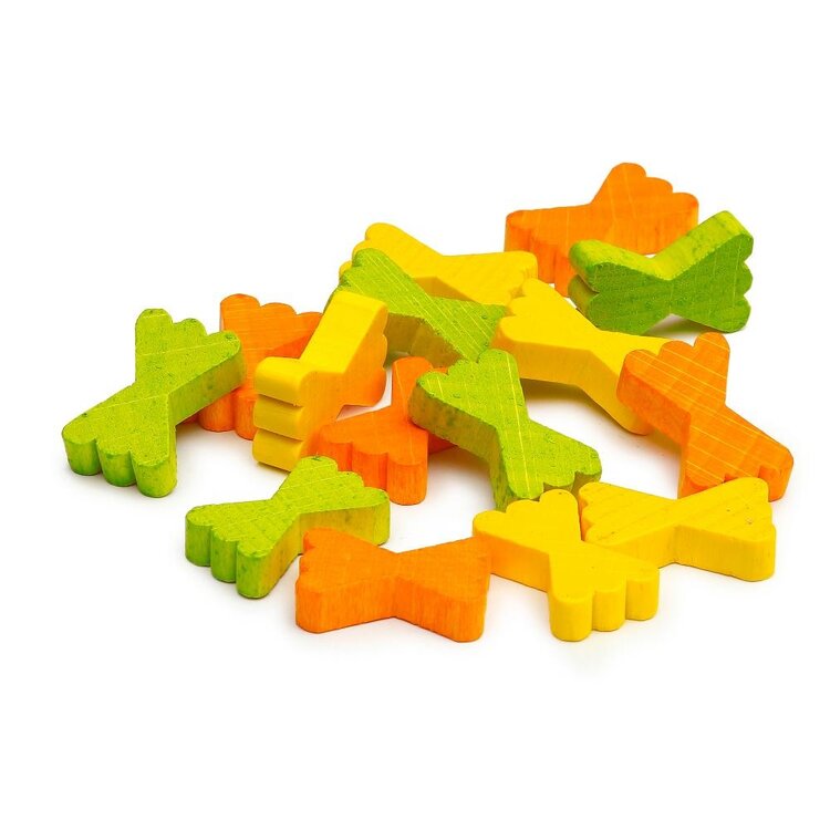 Erzi Farfalle Tricolore in een blikken doosje