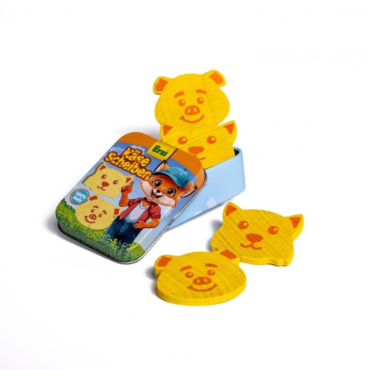 Erzi Sliced cheese in a tin