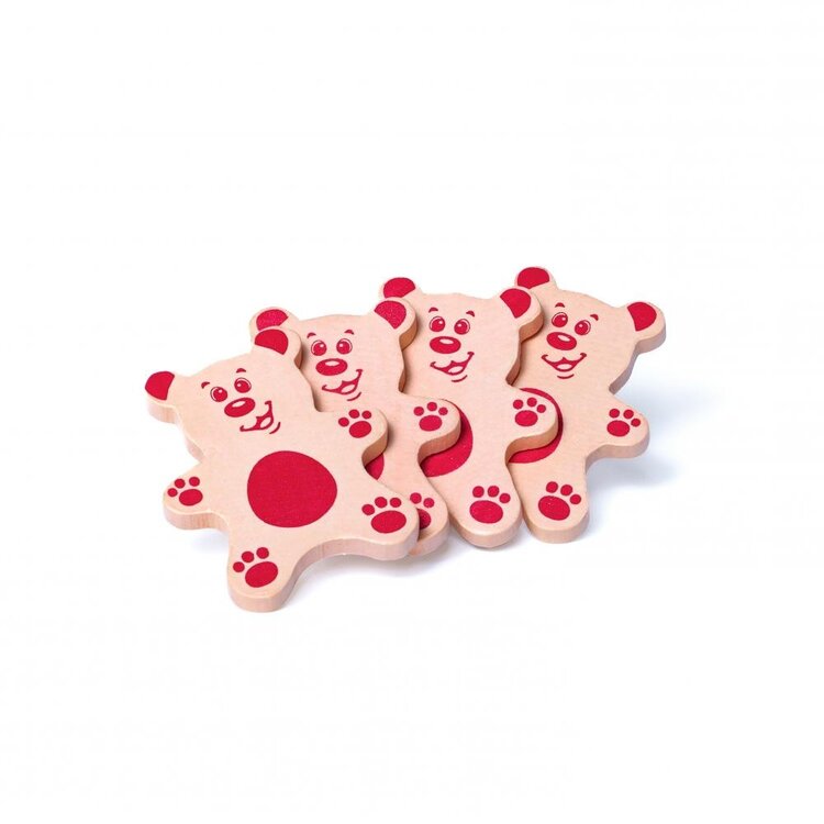 Erzi Sausage Bears in a tin