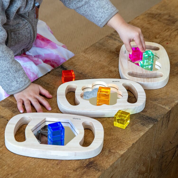 Tickit Gemakkelijk vast te houden vormen spiegelpanelen