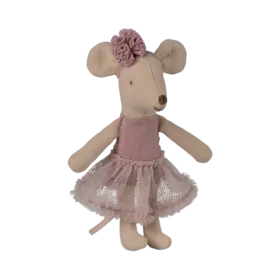 Maileg  Ballerina mouse - Little sister - Heather