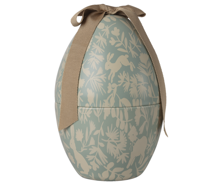 Maileg  Easter egg - Medium - Dusty blue