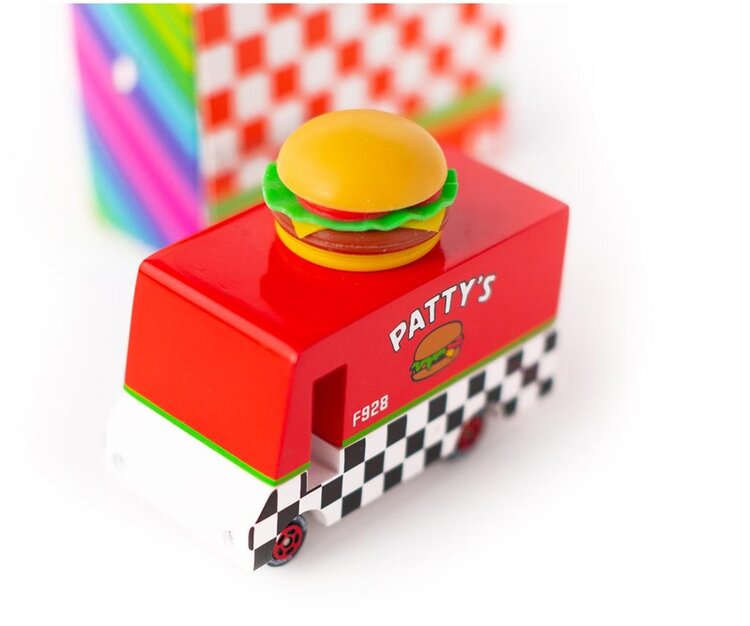 Candylab Candycar Vans : Patt'ys Hamburger Van