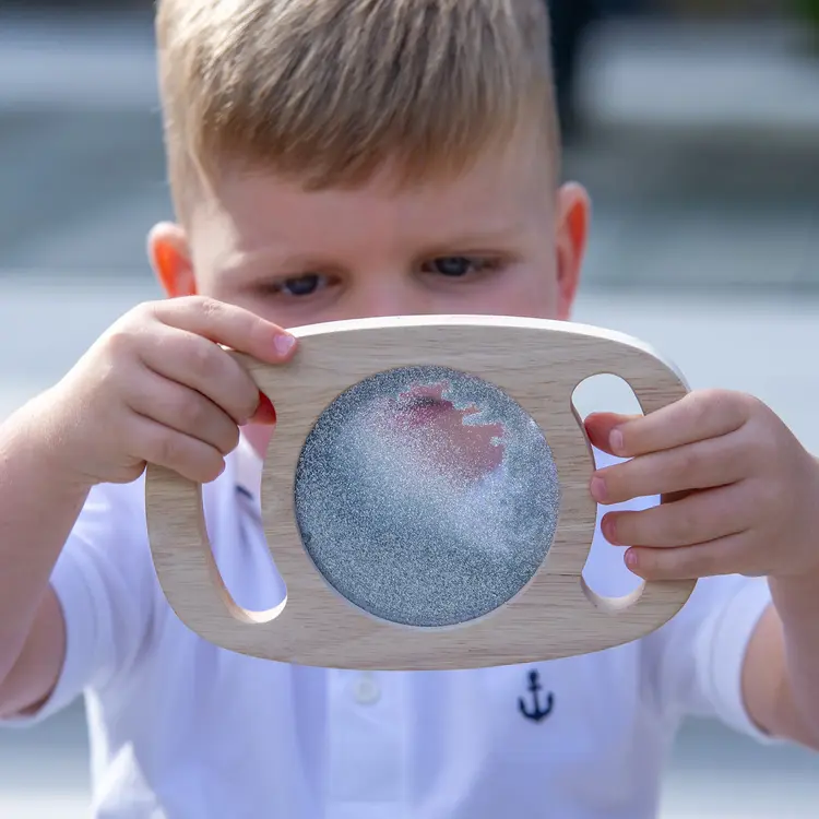 Tickit Gemakkelijk vast te houden paneel - Zilver Glitter