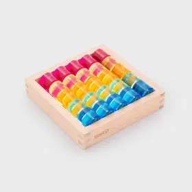 Tickit Gem Circle Mirror Tray - 26 pieces