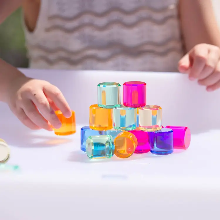 Tickit Gem Circle Mirror Tray - 26 pieces