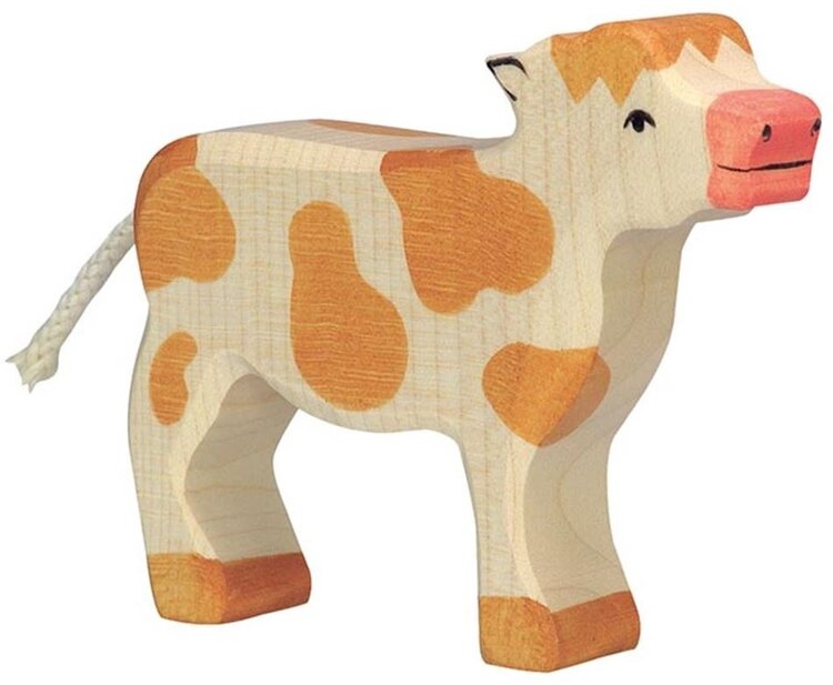 Holztiger Kalf staand - Bruin