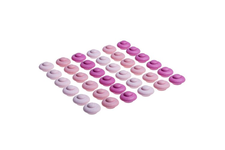 Grapat  Houten mandala bloemetjes