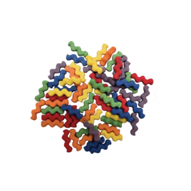 Grennn Mini Waves - 60 stuks - Regenboog