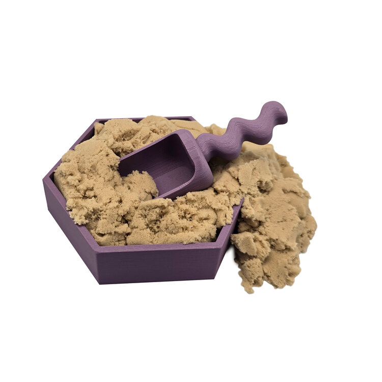 Grennn Speelschepje Mini - Wave - Paars