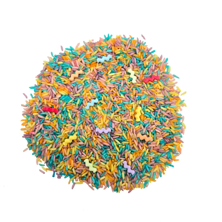 Grennn Speelrijst - Wave Pastel - 750 gram