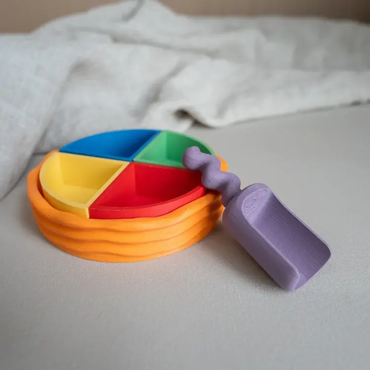 Grennn Kwartcirkelset Regenboog
