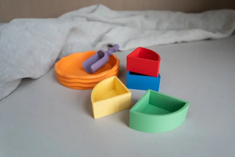 Grennn Kwartcirkelset Regenboog