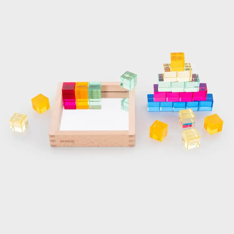 Tickit Gem Cube mirror tray