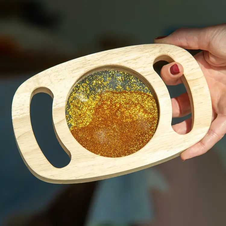 Tickit Easy Hold Gold Glitter Panel