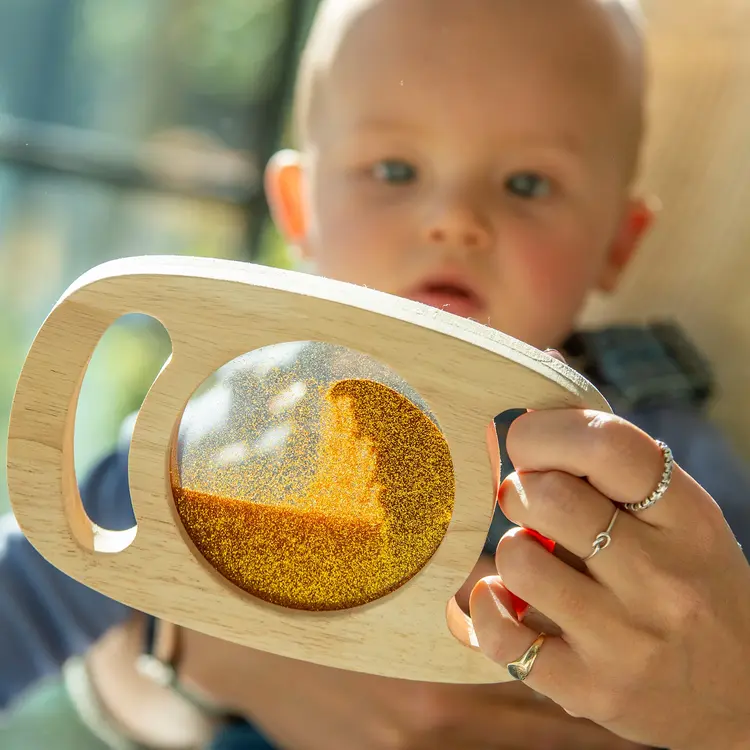 Tickit Easy Hold Gold Glitter Panel