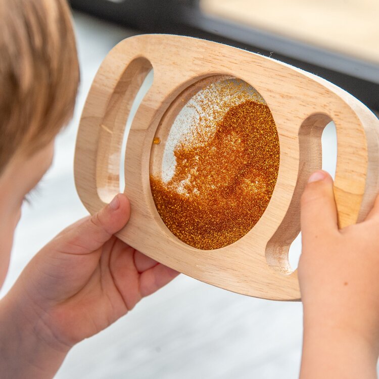 Tickit Easy Hold Gold Glitter Panel