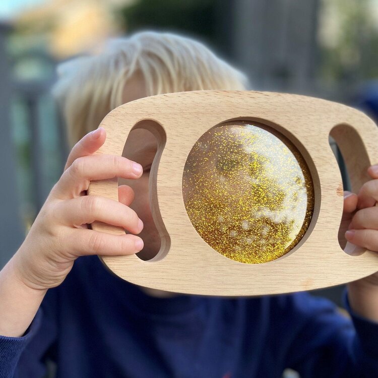 Tickit Easy Hold Gold Glitter Panel