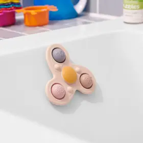 Tickit Silisoft Jumbo Spinner - Earth