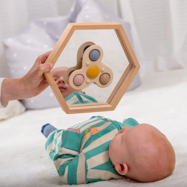 Tickit Silisoft Jumbo Spinner - Earth