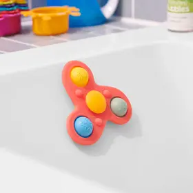 Tickit Silisoft Jumbo Spinner - rainbow
