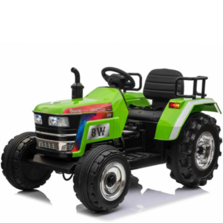 Blazin Wheels 12V kindertractor groen