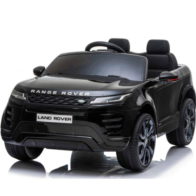 Fabriek Zijdelings onkruid Range Rover Evoque 12V kinderauto zwart - Kidsrides