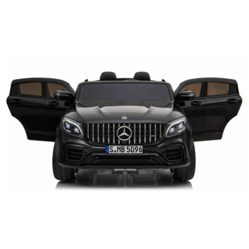 Mercedes kinderauto Mercedes Benz GLC63S AMG 12V 2 persoons kinderauto zwart