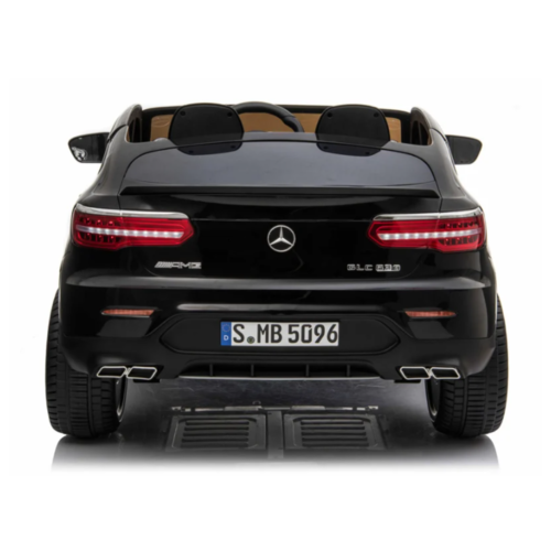 Mercedes kinderauto Mercedes Benz GLC63S AMG 12V 2 persoons kinderauto zwart